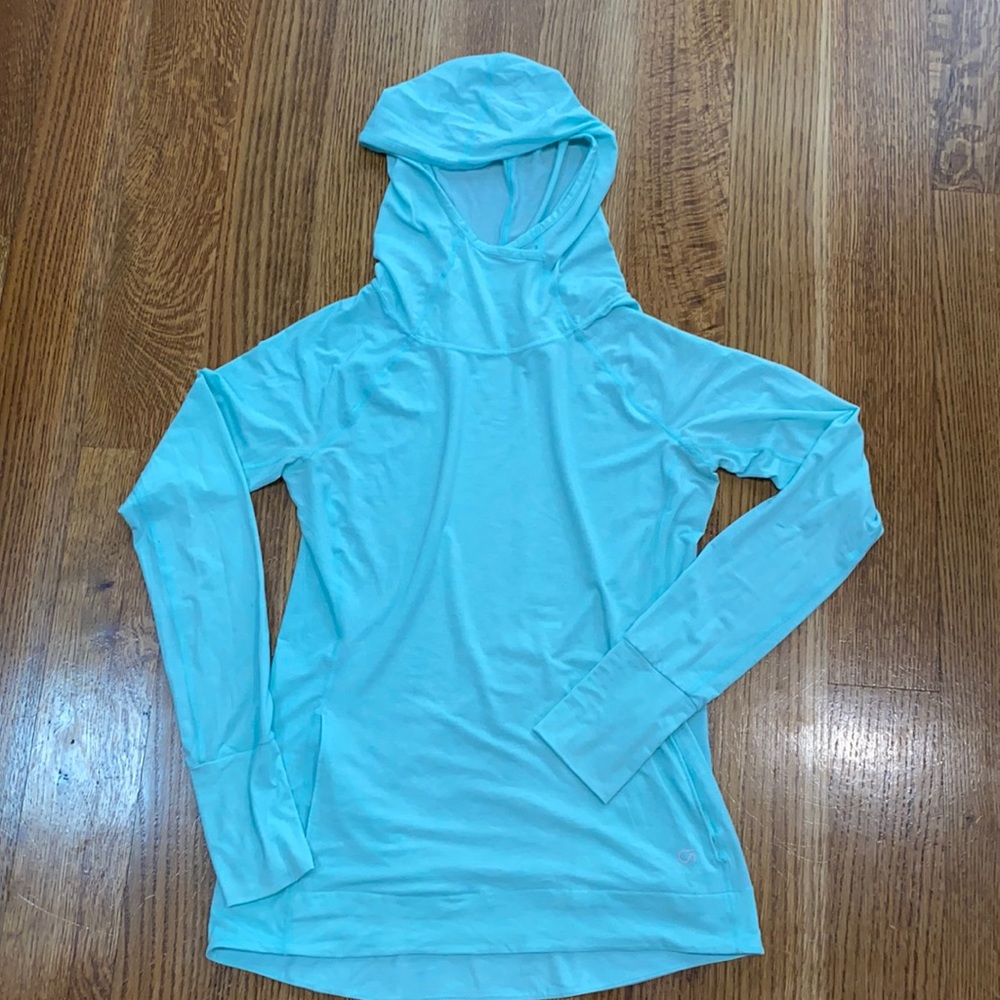 EUC Gap Breathe mint green hoodie top small